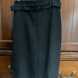 Sold
Elegant Black Belted Skirt